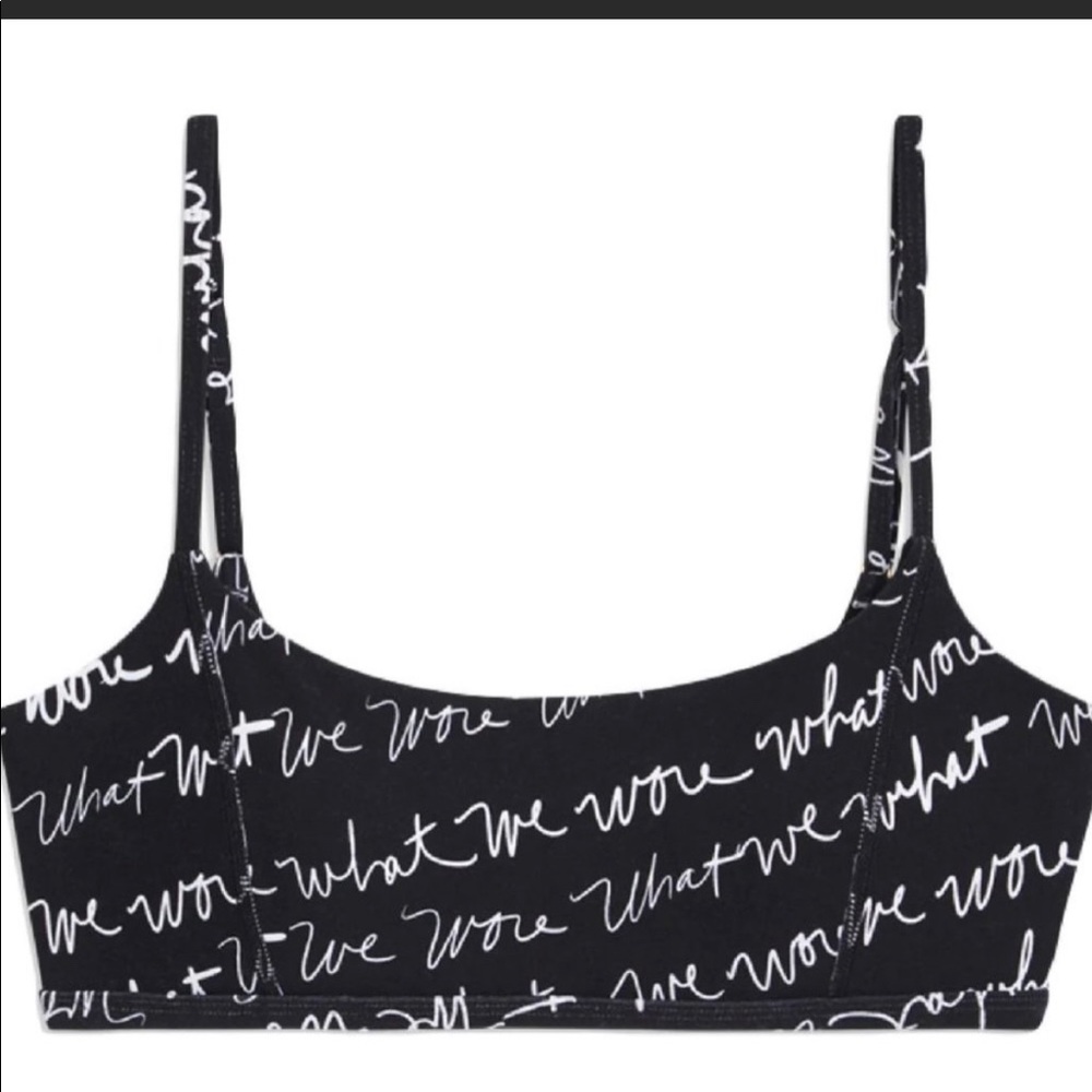 WeWoreWhat Cami Bra Top Size Small